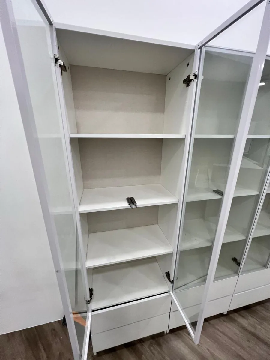 Office cleaning — inside cabinets wiped clean