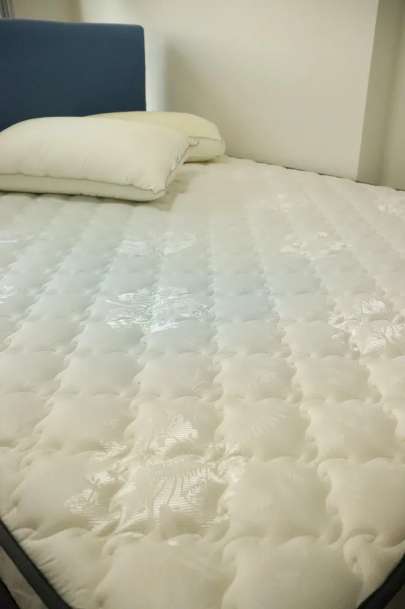 Mattress after deep cleaning — fresh, sanitised and allergen-free